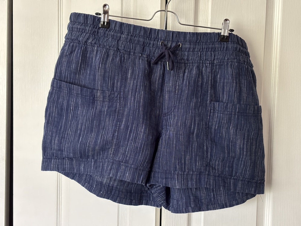 Athleta Linen Shorts Size 16